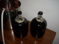 Thunder was his engine and white lightning was his load